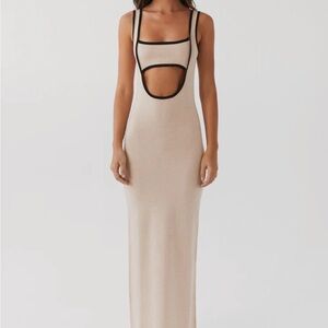 PEPPERMAYO Lost in Paris Knit Maxi Dress